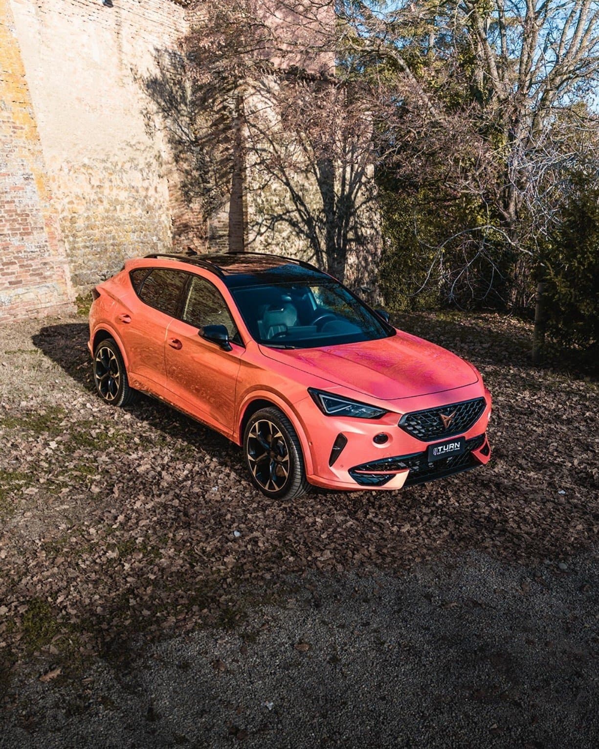 TeckWrap Coral Peach (RB08-HD) på folierad bil hos Dala AutoVision